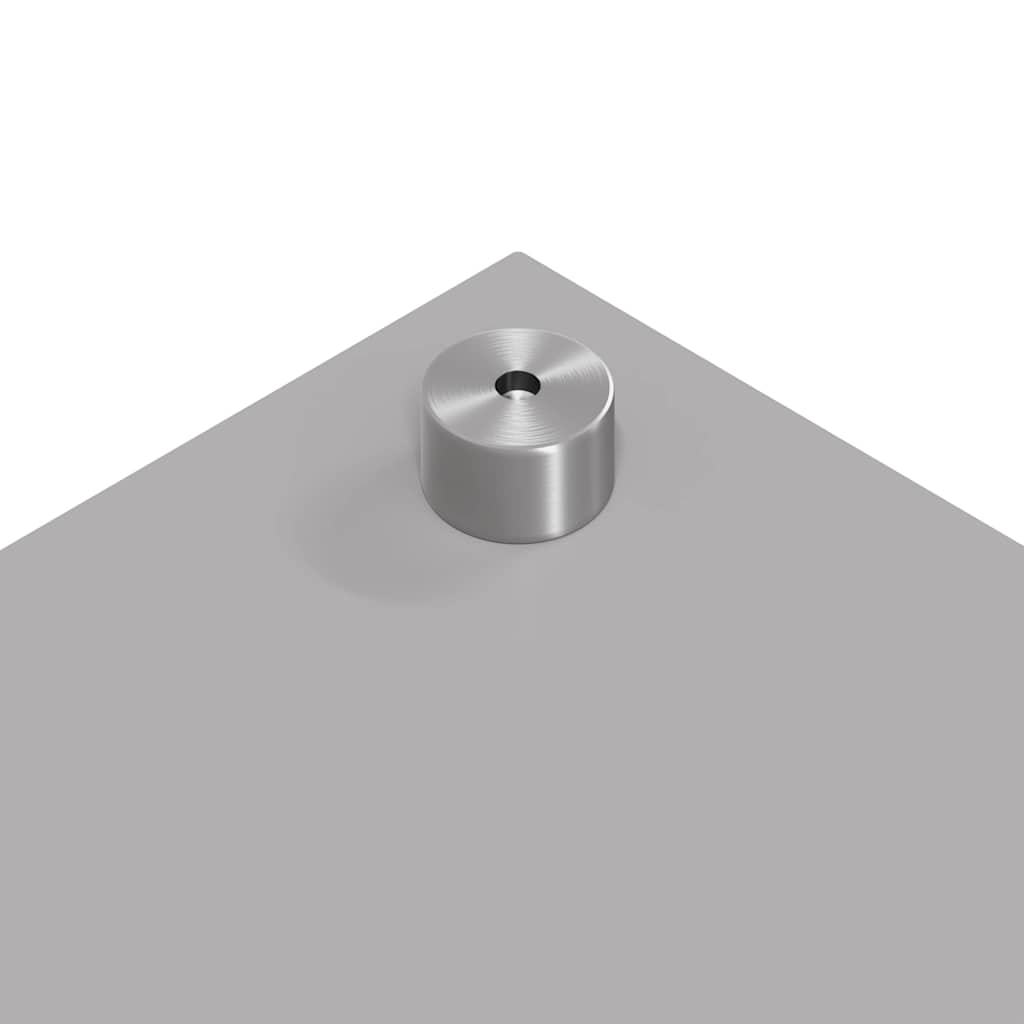 Kitchen Backsplash 2 pcs Light Grey 70 x 50 cm Tempered Glass